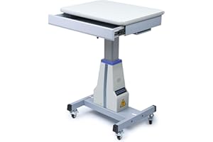 UCanSee Optometrist Motorized Table - Ophthalmic Electric Table with Drawer- Used to Place The Tray of The Trial Lens Set, Working Size 18.11" Wide, 23.62" Long