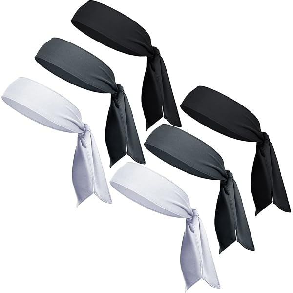 Adjustable Bandana Headbands - Ninja Style Sweatbands For Sports, Workouts & Hair Control