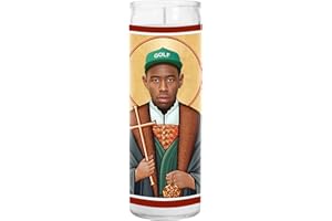 CELEB PRAYER CANDLE Celebrity Prayer Candle - Saint Candles - Golf Hip Hop Rap Votive - Handmade in The USA - Celebrity Novelty Rapper Gift