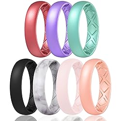 Egnaro Women’s Silicone Engagement Rings, Inner
