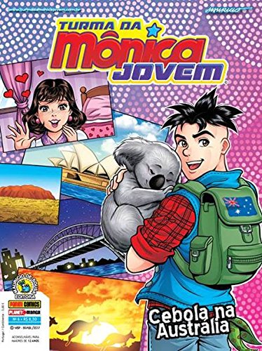 Livro Turma da Mônica Jovem. Cebola na Austrália   Série 2