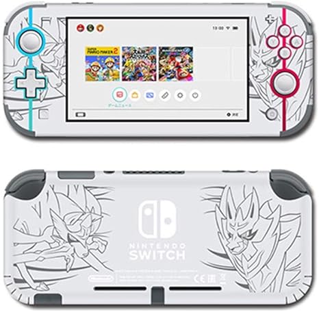 Amazon Co Jp Kehuitong ポケモン ソード シールドニンテンドーliteのミニnsアクセサリー保護フィルムスキンのためのliteのスキンプロテクターステッカーを切り替えnintend 色 2 ホーム キッチン