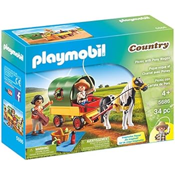 PLAYMOBIL Picnic with Pony Wagon