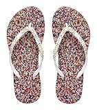 Showaflops Womens' Antimicrobial Shower & Water Sandals for Pool, Beach, Dorm and Gym - Sweet Treats Collection