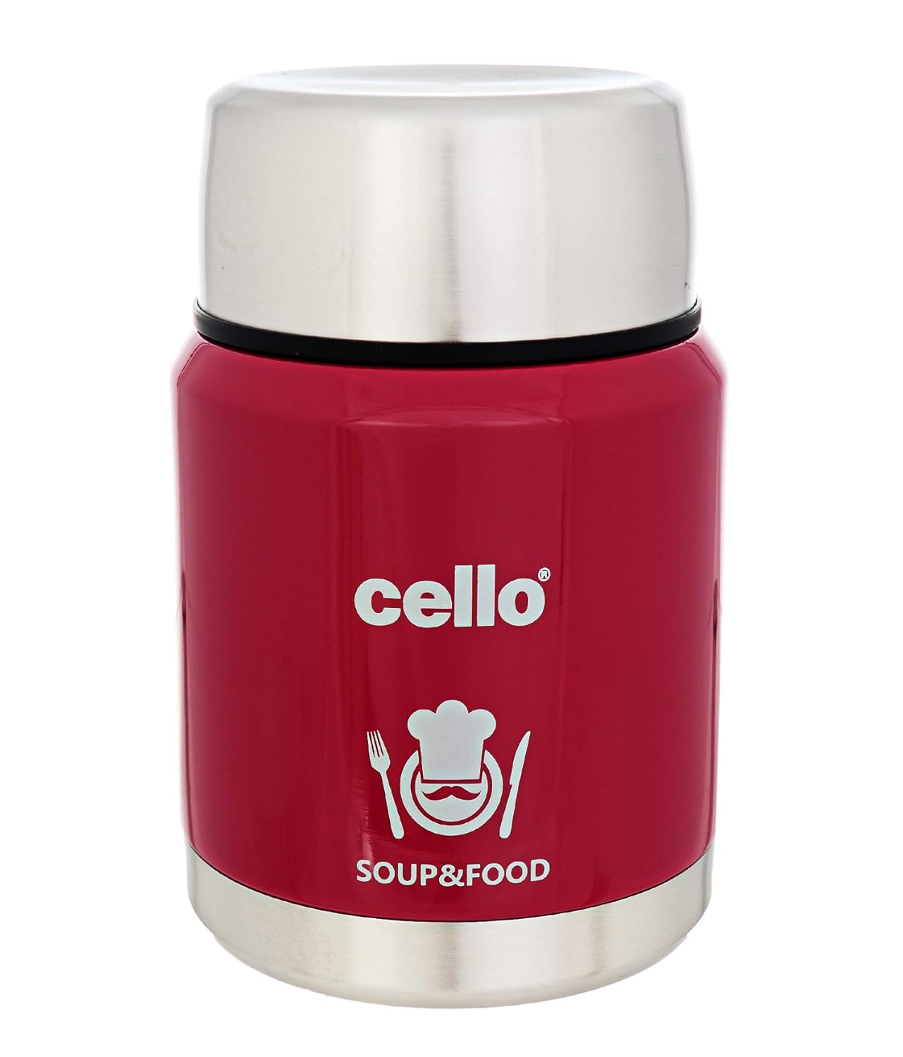 cello soup and food jar