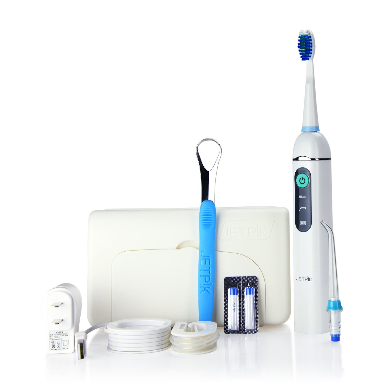 JETPIK JP200 Travel Rechargeable Electric Dental Flosser Oral Irrigator