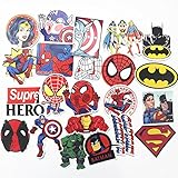 New 32 PCS Random Different Stickers Super Hero For Kids Laptop skateboard Toy Stickers