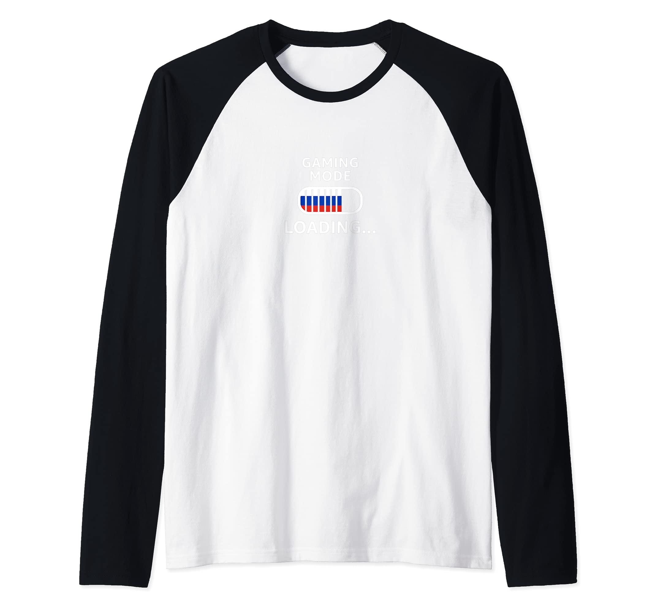 Flag Russia Raglan Baseball Tee