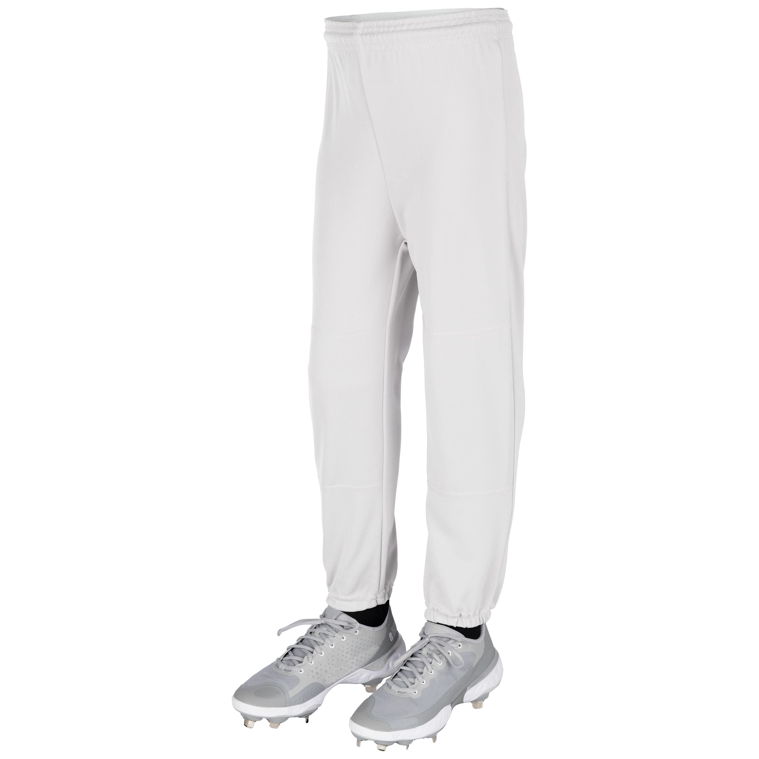 CHAMPRO Rookie - Pantalones de béisbol para jóvenes, talla grande, color blanco