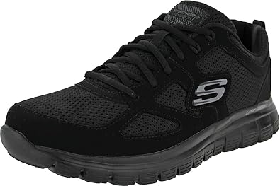 skechers flex agoura mens trainers
