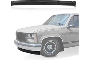JustDrivably Front Bumper Apron Lower Valance Air Dam w/o Holes Compatible With 1988-2000 Chevrolet C/K 1500 2500 3500 Suburban /1992-1999 GMC C1500