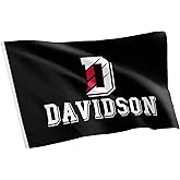 Desert Cactus Davidson College DC Flag - 3 x 5 Feet Wildcats Banner, Indoor/Outdoor Durable Fabric, 100% Polyester Design (Style 6)