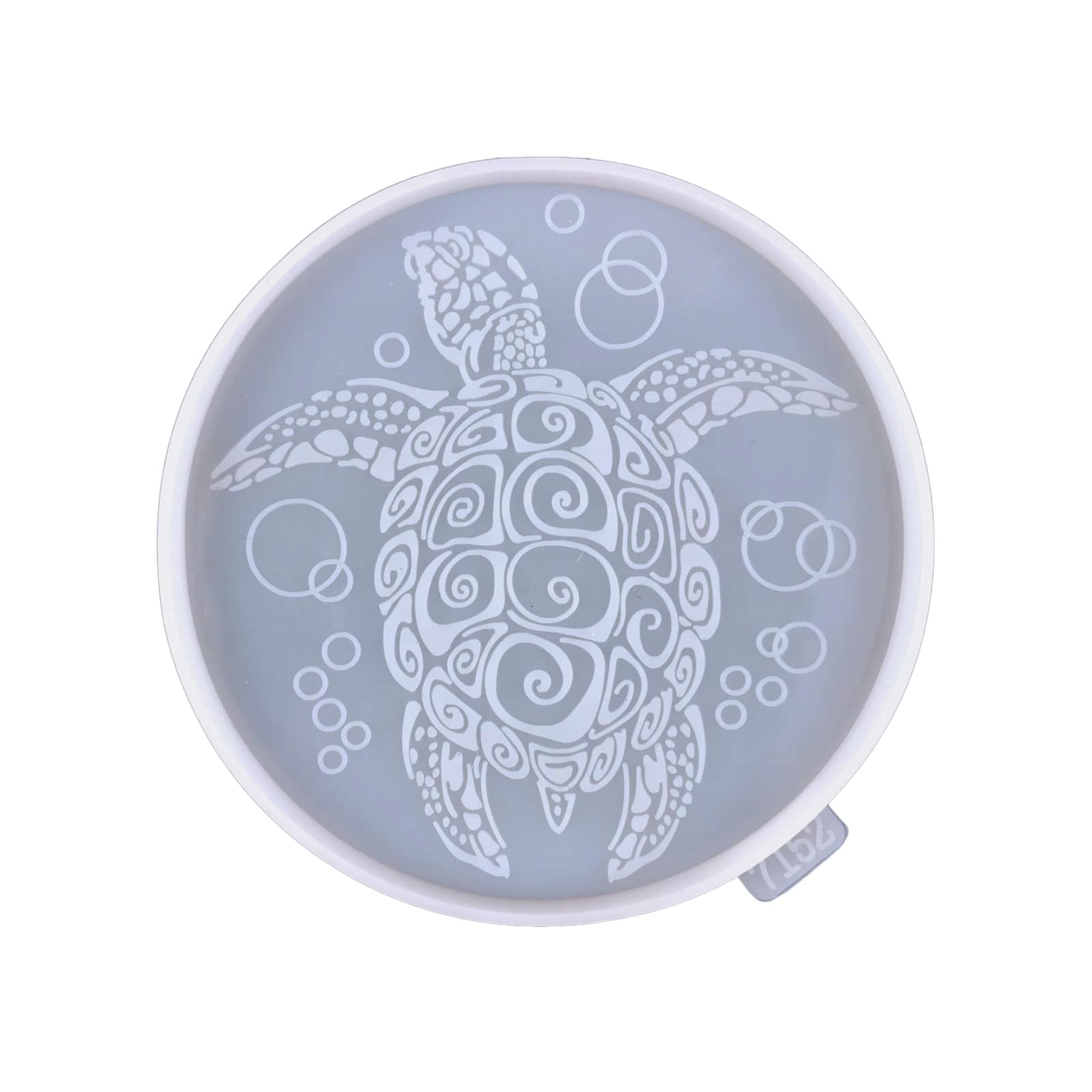 Awesomeonei Tiger Butterfly Turtle Mould Coaster Silicone Mould for DIY Cup Mats Decor Resin Mold Epoxy Casting Making Mold Craft C