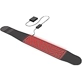 hooga Red Light Therapy Wrap, Infrared Light Belt with 405 High-Efficiency LEDs, Red & Near-Infrared LED Device for Back, Neck, Shoulder, Waist, Wrist, for Men and Women