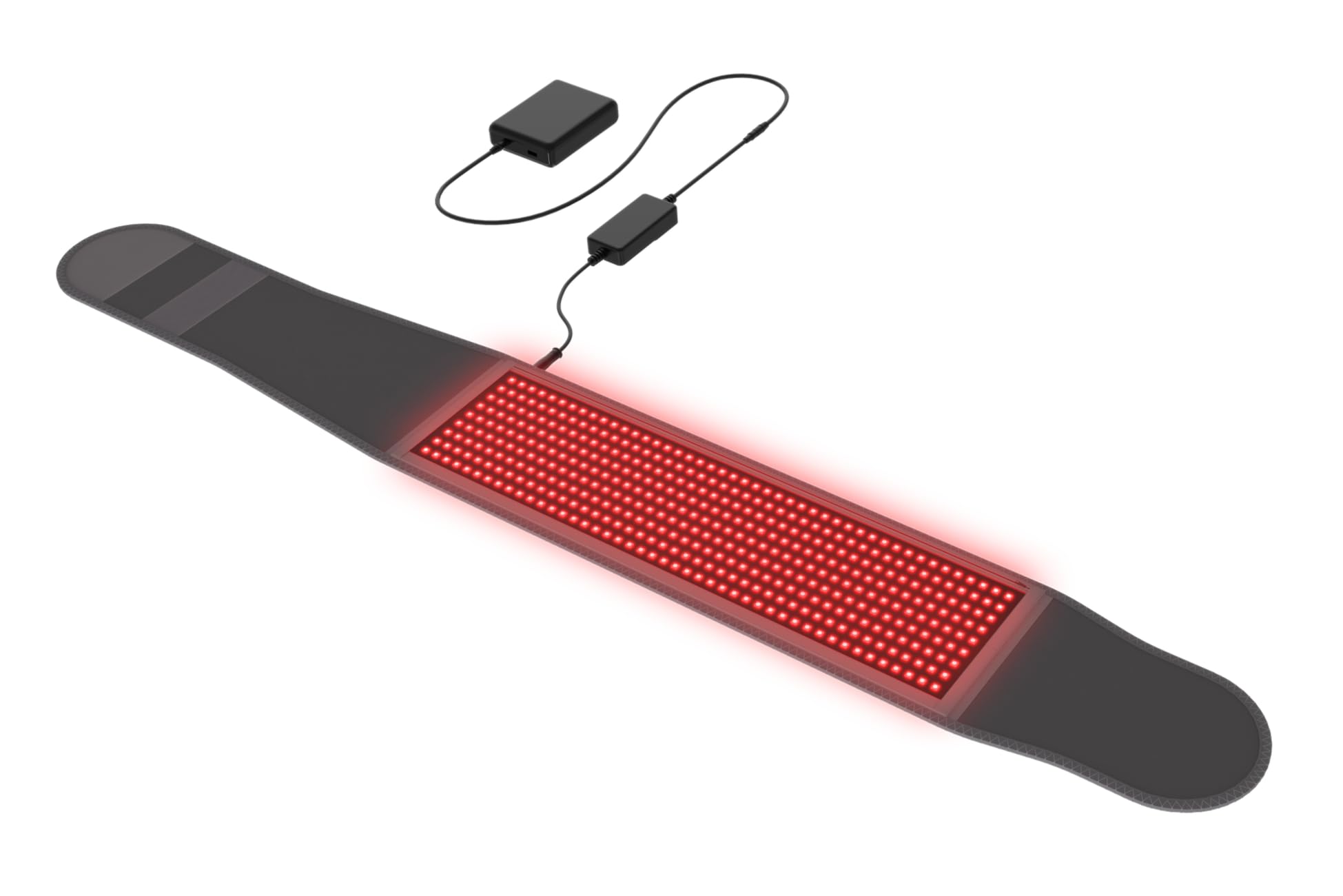 Photo 1 of hooga Red Light Therapy Wrap, Infrared Light Belt with 405 High-Efficiency LEDs, Red & Near-Infrared LED Device for Back, Neck, Shoulder, Waist, Wrist, for Men and Women