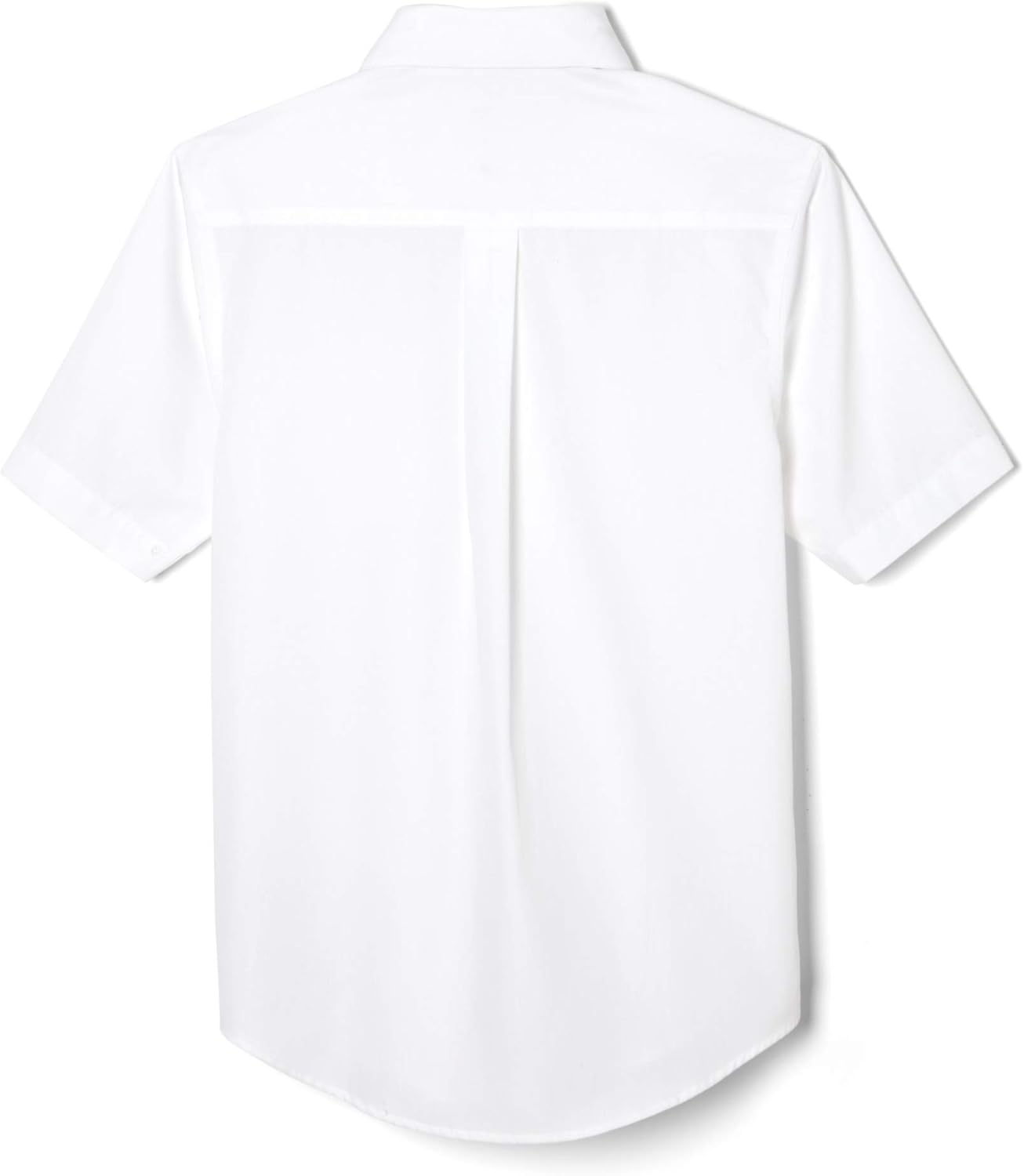 French Toast Boys' Short Sleeve Poplin Dress Shirt: Clothing