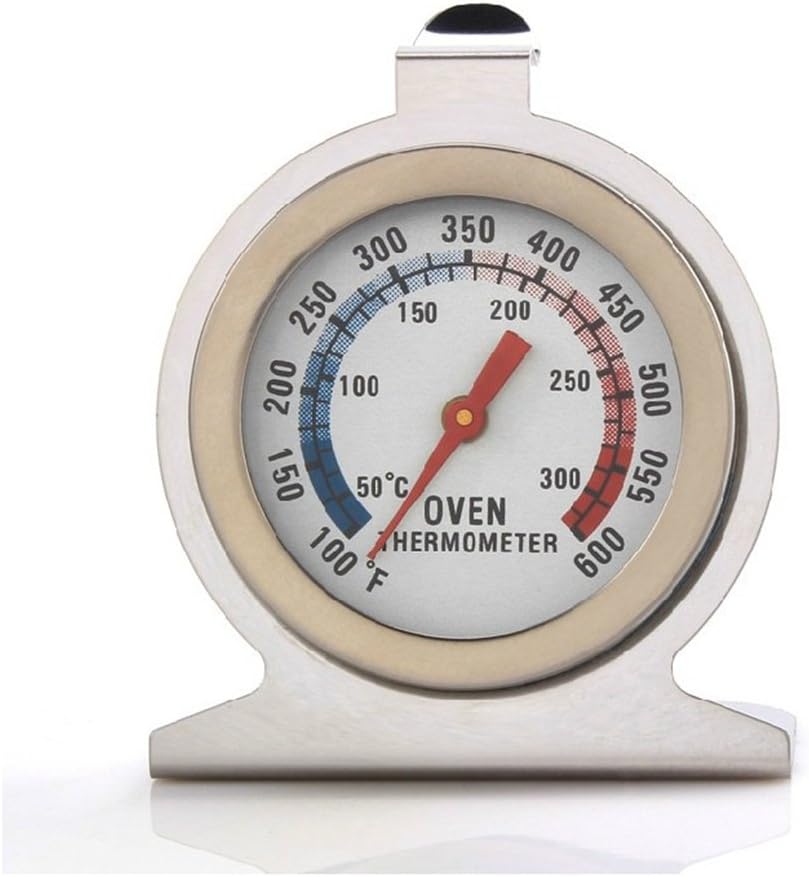 Homiki Oven Thermometer With Stand For Oven Or Pressure Cooker High Quality Stainless Steel Precision Dial Food Quality