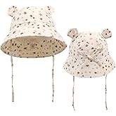 Baby Summer Sun Hat Infant Boys Girls Outdoor Breathable Hat Toddler Medical Cotton Yarn Bucket Hats