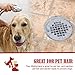 MightyHand Disposable Drain Covers Protector – Shower Drain Cover Catches Hair & Debris – Sanitary - 12 Sheets (Heart Pattern (12 Count))