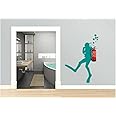 stickalz Fire Extinguisher Decor Scuba Diver Decal Bedroom Decor Living Room Stylish Decoration Home Improvement Tr1369