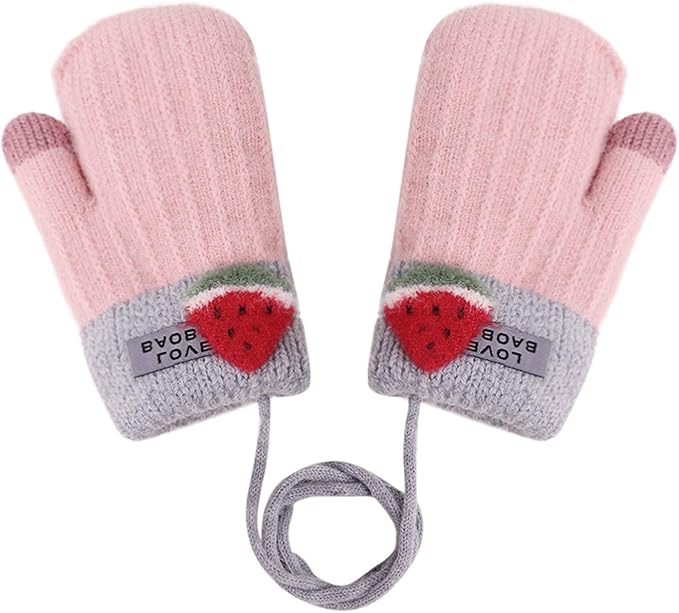 infant mittens with string