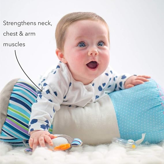 tummy time activity pillow