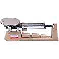 ZeHuoGe Triple Beam Mechanical Balance Scale 2610Gx0.1g Lab Analytical Weight Zero Adjustment Knob Built-in Magnetic Dampening Laboratories Classrooms
