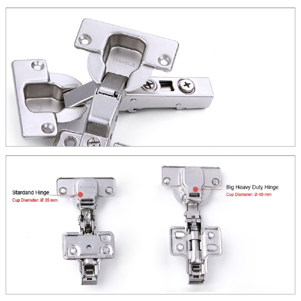 Ferreteria Hafele 95 Grado Fuerte Arremetida Bisagras 40mm