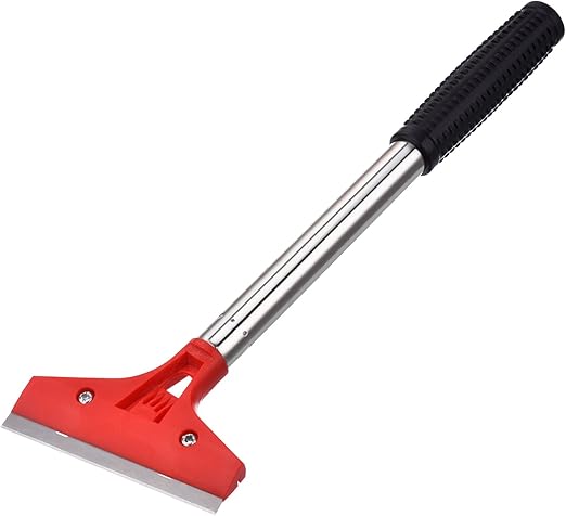 Bbto Long Handle Floor Wall Scraper Tool With 4 Inch Blade For