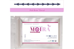 PHYMAT MOIRA Pdo Cog Threads for Face Lift, Gift for Mother's Day Pdo Fishbone Threads Type, 18G100mm, 20Pcs, W Blunt-Type