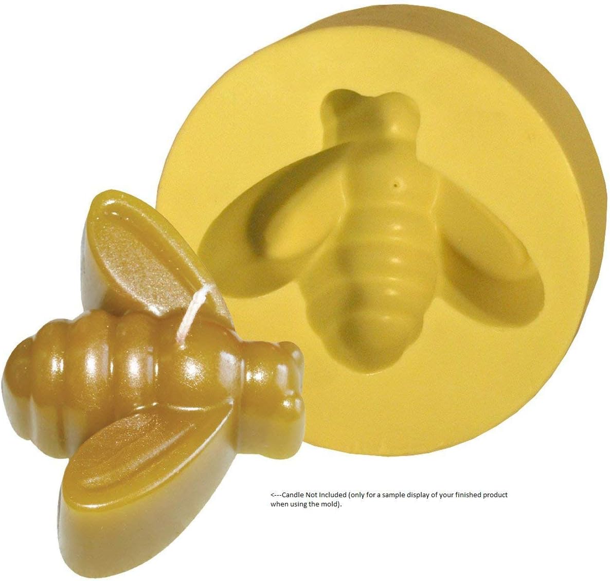 Mann Lake "Candle Flex Bee" Candle Mold