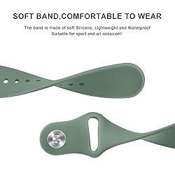 Vancle Silicone Bands Compatible with Fitbit Versa