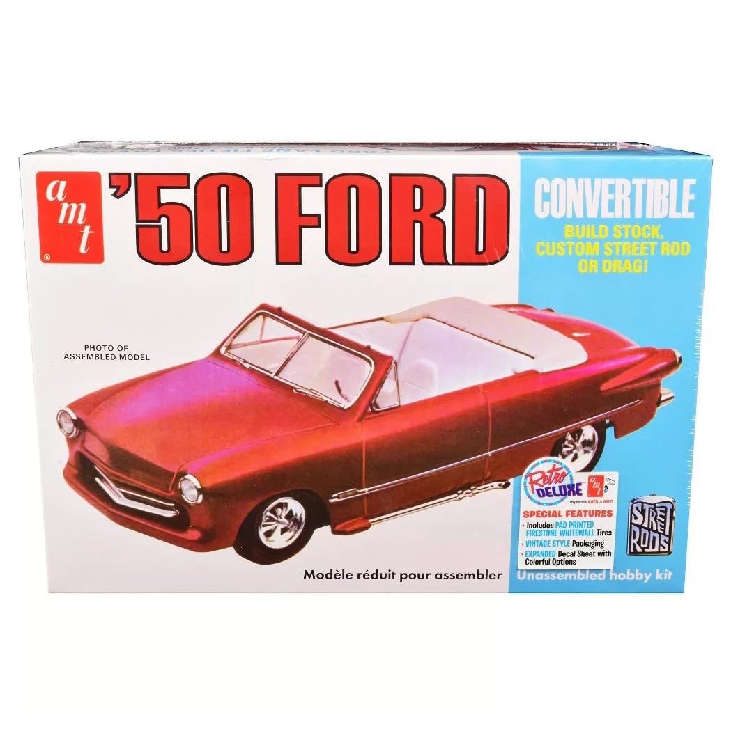 AMT 1/25 1950s Ford Convertible Street Rods Edition