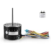 5KCP39GGZ183S Blower Fan Motor Replaces Carrier Bryant Payne 5KCP39GGS335S | 1/3 HP 115V 1075 RPM 4-Speed Furnace Blower Motors for KCP39GGS336S, HC41AE117, GE Genteq Fasco 3S044 G3S044, Dayton 19L509