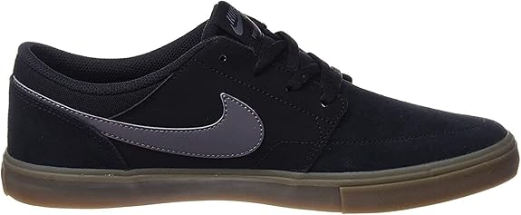 nike sb portmore ii black & gum shoes