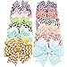 YOY Fashion Headbands Grosgrain Ribbon Chevron Printed Boutique Hair Bows Alligator Clips for Baby Girls Kids Teens Toddlers Children Pack of 20