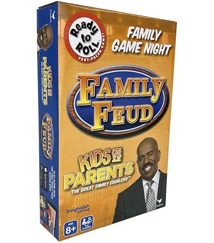 (未開封)ファミリーフュード キッズアンドペアレンツ Amazon.com: Cardinal Family Feud Parents Vs Kids Edition