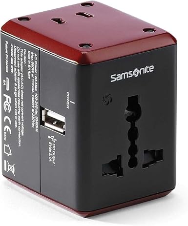 samsonite universal power adapter
