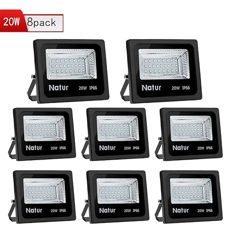 8X Natur 20W Foco led exterior,Led Proyector para Exterior ...