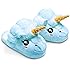 Hemore Einhorn Haus Schuhe Einhorn Slipper Kuschelig Plüsch Hausschuhe für Damen Erwachsene Kinder Kinder als Geschenk Einheit Größe 36-41