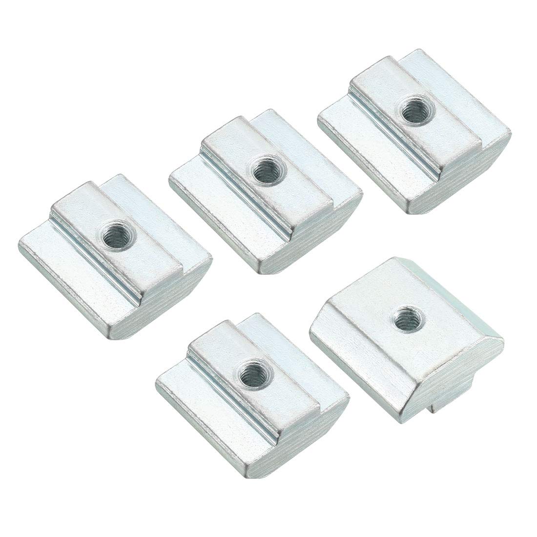 sourcing map Slide in T-Nut, M4 Threaded for 4040 Series Aluminum Extrusions Profile, Pack of 12