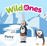 Brush-Baby Kids Rechargeable Electric Toothbrush 0-10 Years WildOnes Penguin view 2