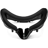 Valve Index Face Gasket Complete Ice Silk Washable Hygienic VR Cover | Magnetic Bracket, 2x Silk Ice Foam Pads, Lens Cover Nose Pad, 4 Thumbstick Caps, 2 Cloths 2 Spare Tapes