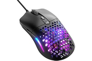 Glorious Model O Eternal Ultralight RGB Gaming Mouse - Wired - 55g Lightweight - Customizable RGB Lighting - 6 Programmable B