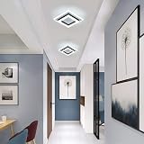 AUA LED Ceiling Light 24W Modern Black White 6500K 1800LM 220V view 7
