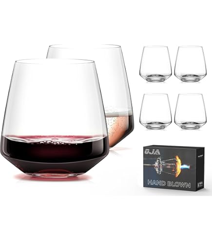nice wine glasses Georg Jensen Bernadotte Red Wine Glass (Set Of 6) in Clear, Size 540ml