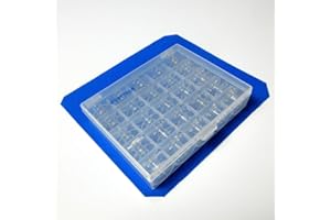 25 Plastic Bobbins W/Box for PFAFF 1020 Hobby, Ambition 1.0,Passport 2.0 3.0