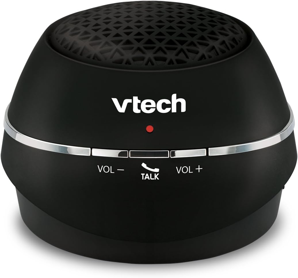 VTech MA3222 Portable Wireless Bluetooth Speaker, Black