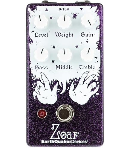Amazon.com: Earthquaker Devices Hizumitas Fuzz, Purple Sparkle