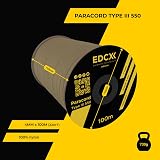 EdcX Paracord 4mm 35+ Colors 10m-300m 550 Type III Nylon Rope view 3